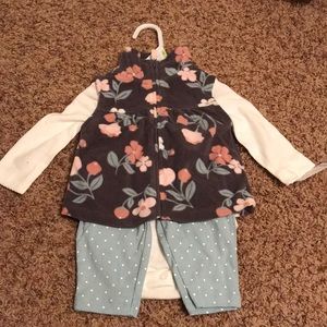 Infant Outfit (bodysuit, pants, and vest)